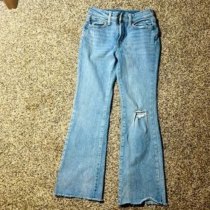 Jeans with rip